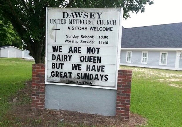 Church Signs of the Week | The Exchange | A Blog by Ed Stetzer