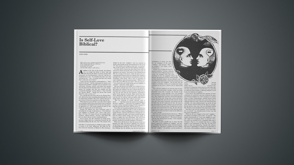 Is SelfLove Biblical? Christianity Today