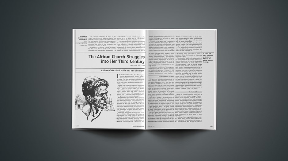 The African Church Struggles into Her Third Century: Change Is the Crucial Word