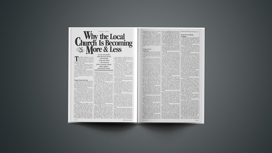 Why the Local Church Is Becoming More & Less