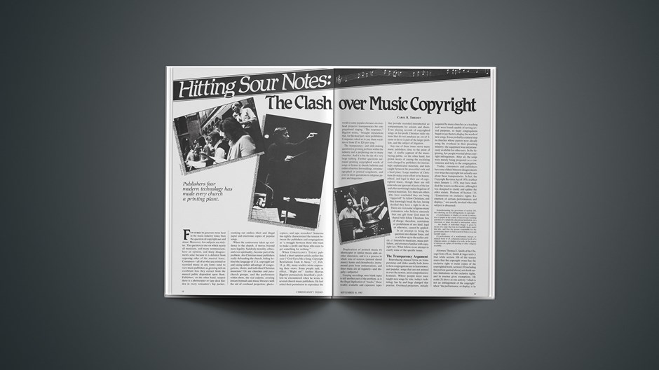Hitting Sour Notes: The Clash over Music Copyright