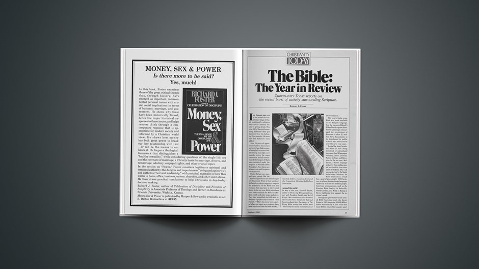 The Bible: The Year in Review