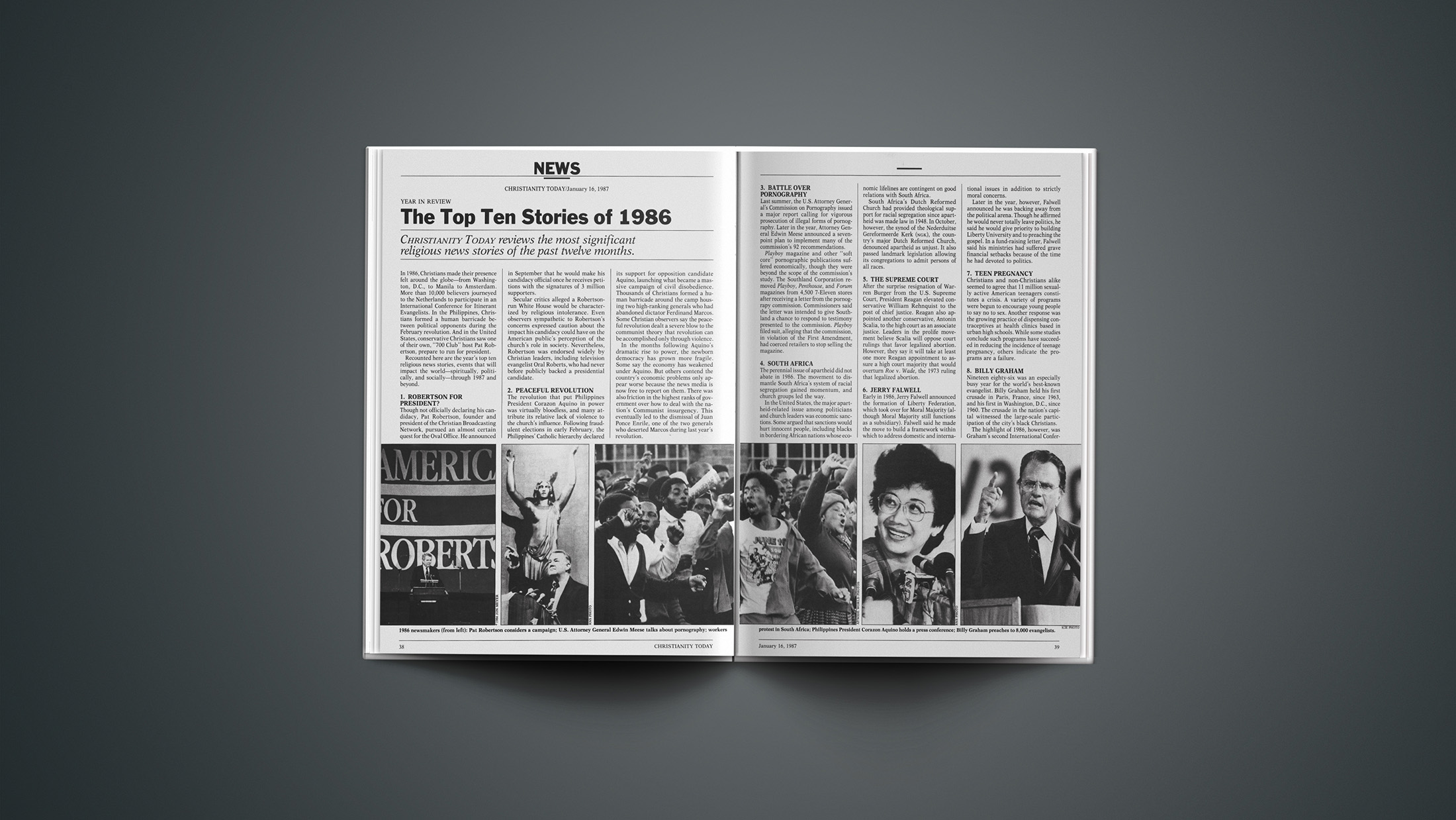 2200px x 1238px - The Top Ten Stories of 1986 | Christianity Today