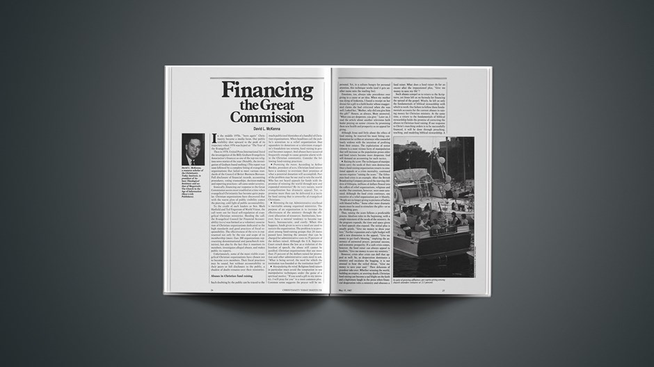 Financing the Great Commission