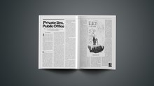 Private Sins, Public Office