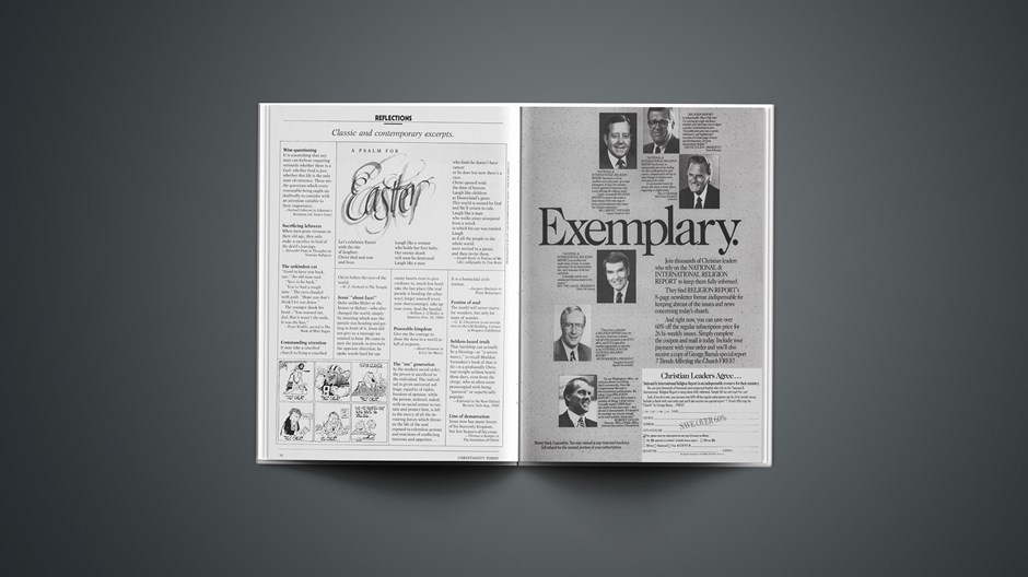 Classic & Contemporary Excerpts from April 09, 1990