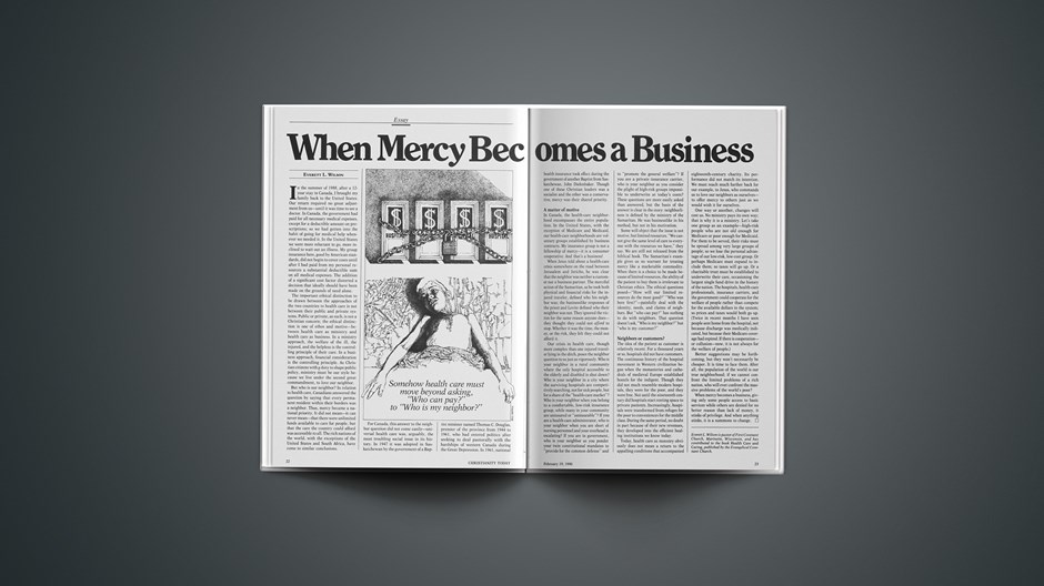 When Mercy Becomes a Business