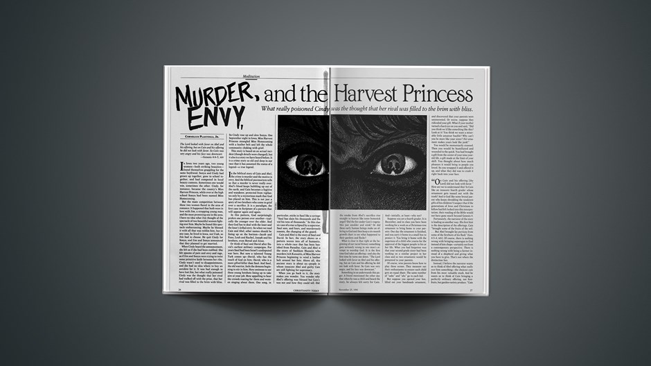 Murder, Envy and the Harvest Princess: What Really Poisoned Cindy Was the Thought that Her Rival Was Filled to the Brim with Bliss