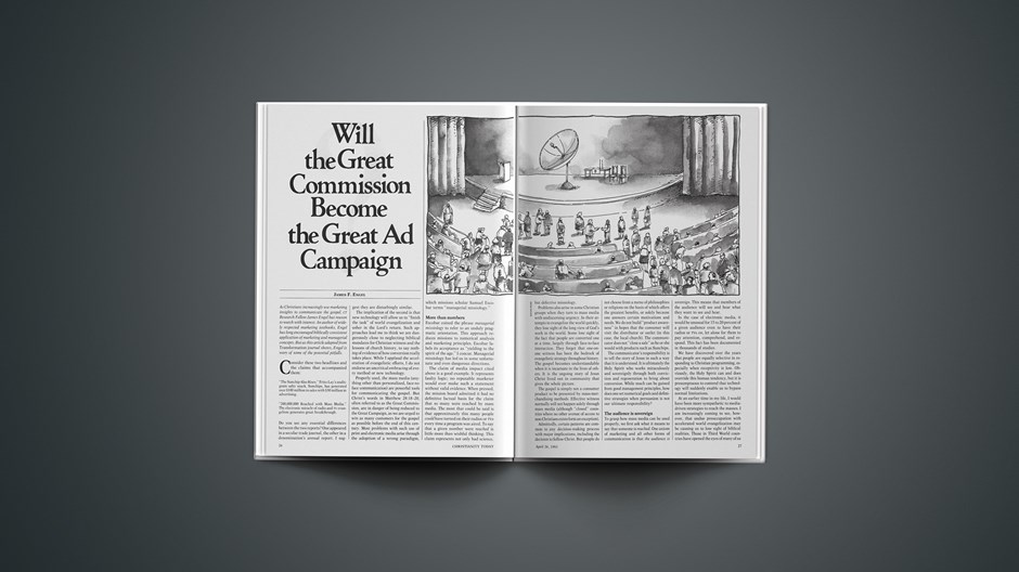 Will the Great Commission Become the Great Ad Campaign