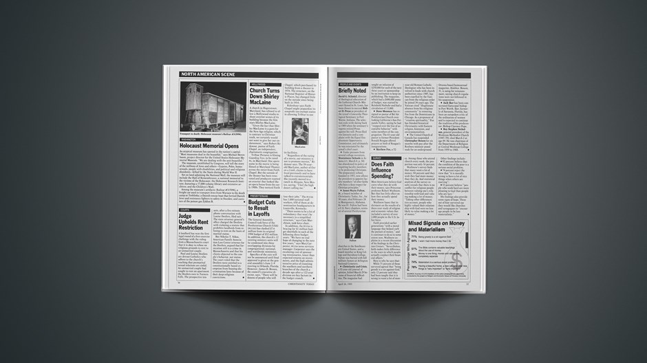 News from the North American Scene: April 26, 1993