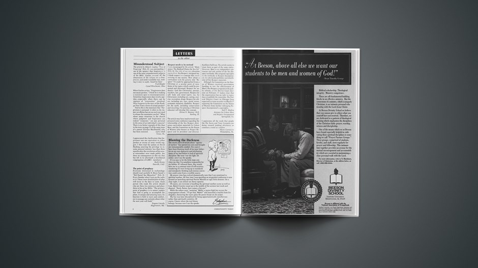 Letters to the Editor