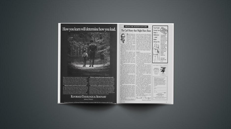 The Carl Henry that Might Have Been