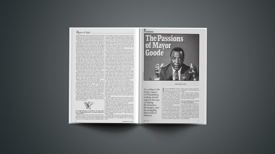 Interview: The Passions of Mayor Goode