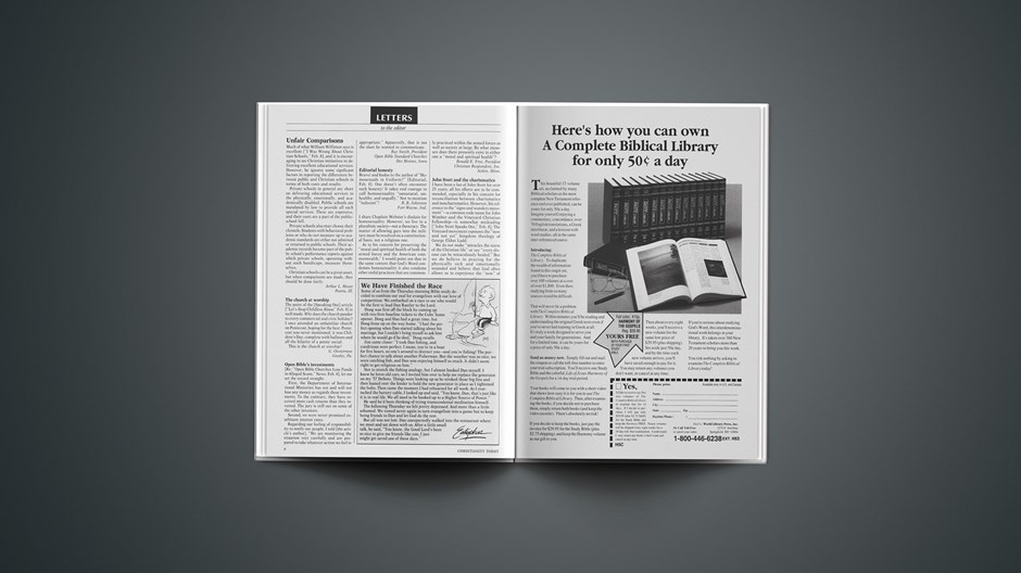 Letters to the Editor