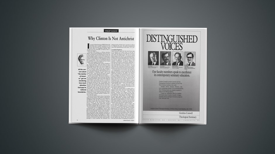 Why Clinton Is Not Antichrist