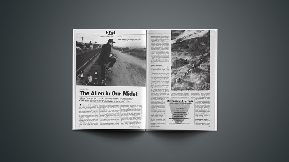 Immigration: The Alien in Our Midst