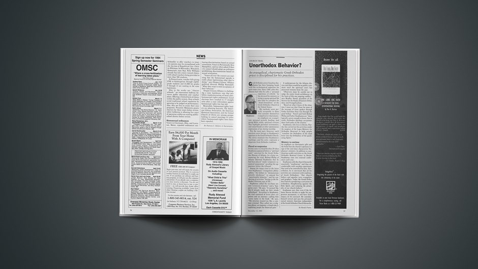 Church Trial: Unorthodox Behavior?