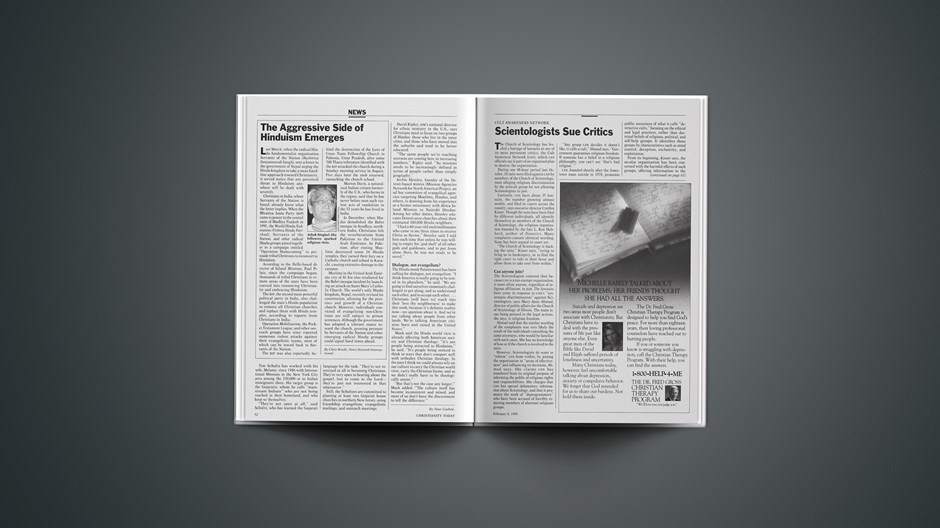 Cult Awareness Network: Scientologists Sue Critics