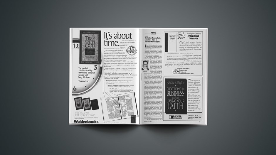 Christian Journalists Examine Role in Secular Newsrooms