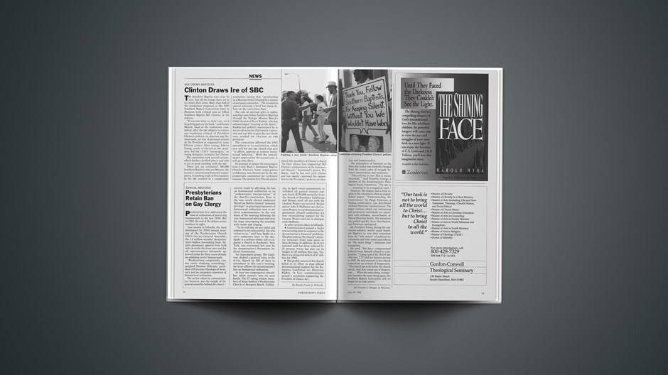 Southern Baptists: Clinton Draws Ire of SBC