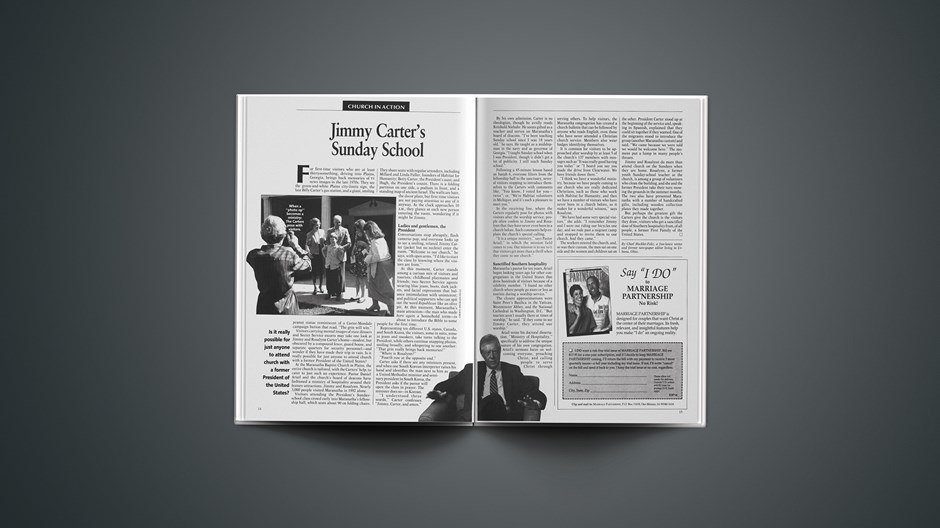 Jimmy Carter’s Sunday School