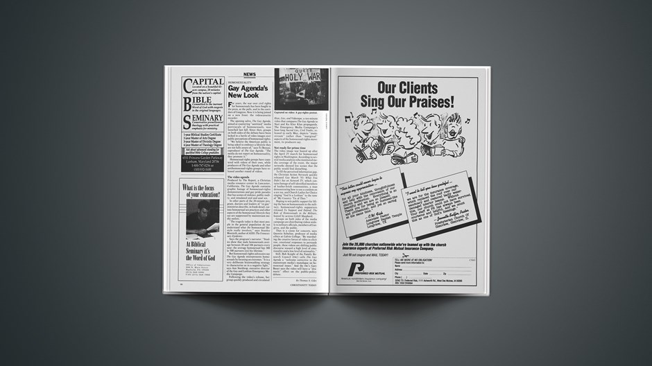 Homosexuality: Gay Agenda’s New Look