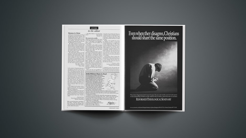 Letters to the Editor