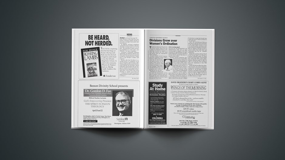 Divisions Grow over Women’s Ordination