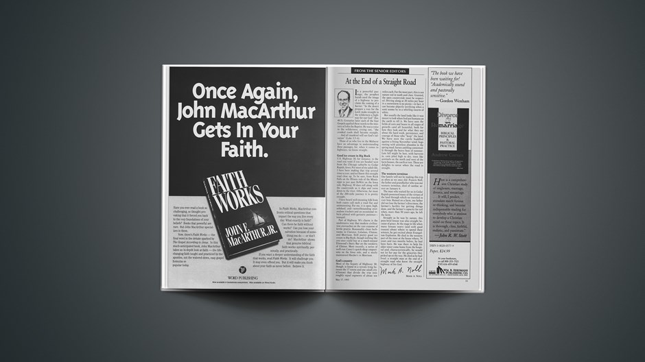 At the End of a Straight Road