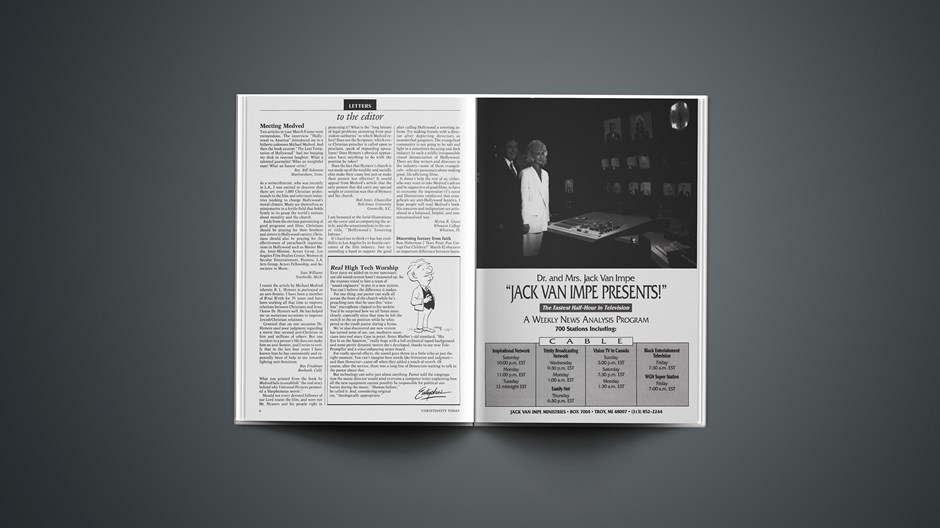 Letters to the Editor