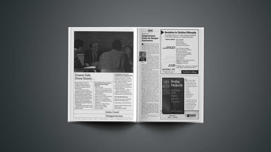 Congressman Fasts for Hunger Awareness