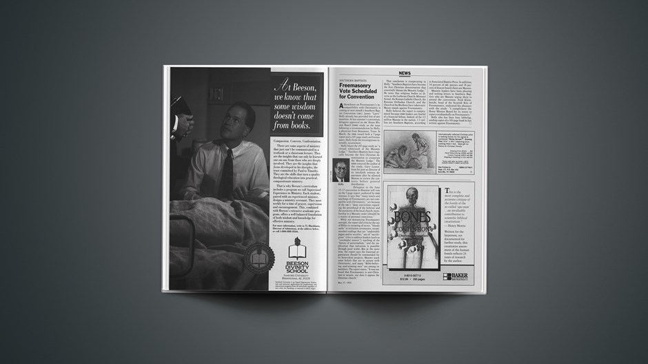 Southern Baptists: Freemasonry Vote Scheduled for Convention