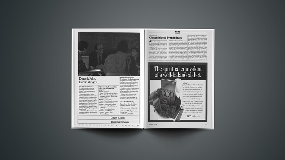 Clinton Meets Evangelicals