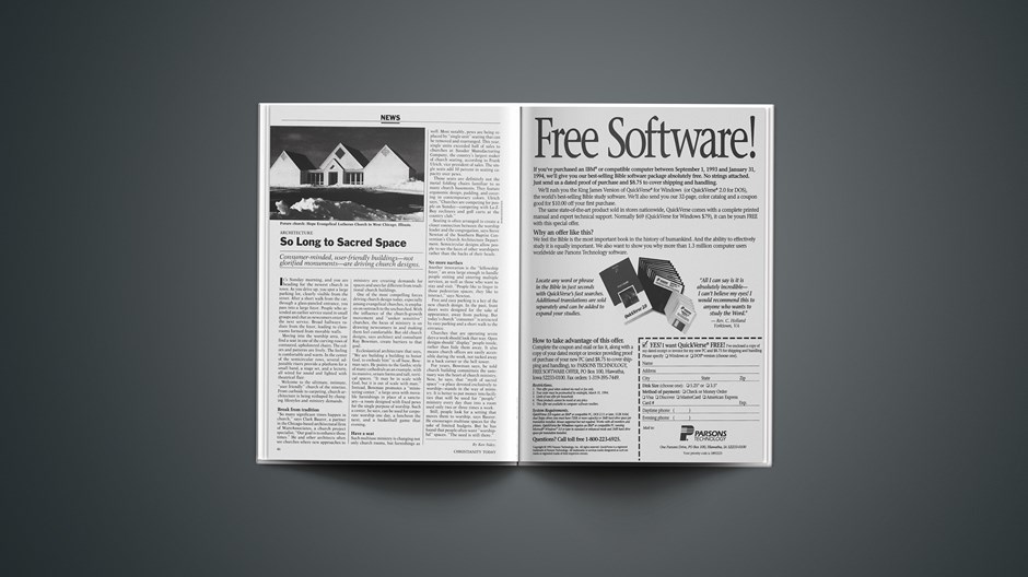 Architecture: So Long to Sacred Space