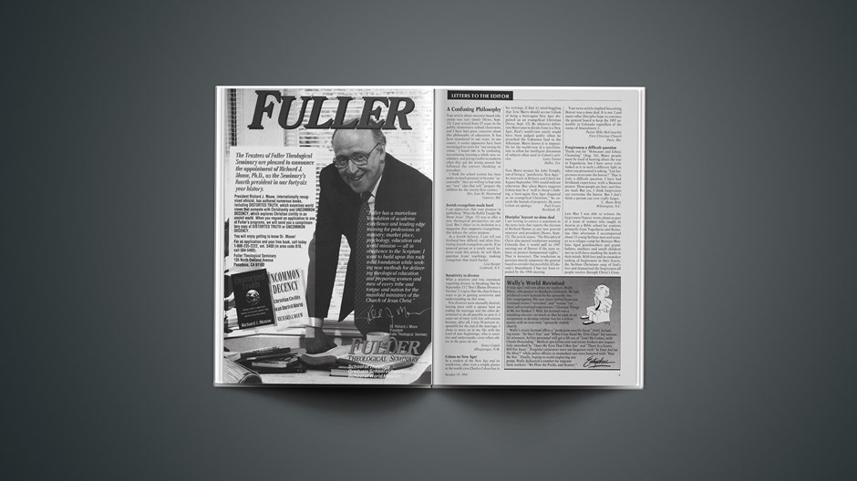 Letters to the Editor