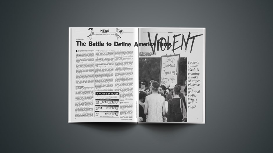 The Battle to Define America Turns Violent