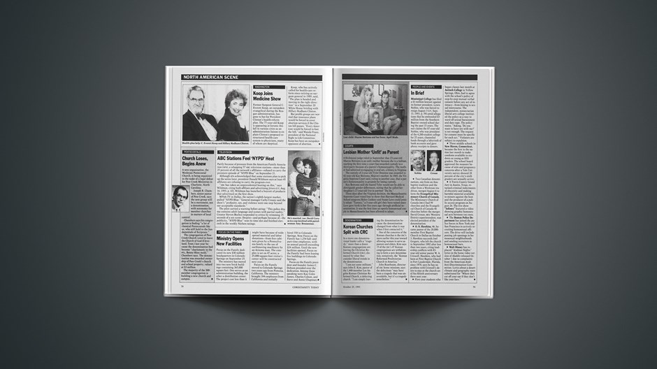 News from the North American Scene: October 25, 1993