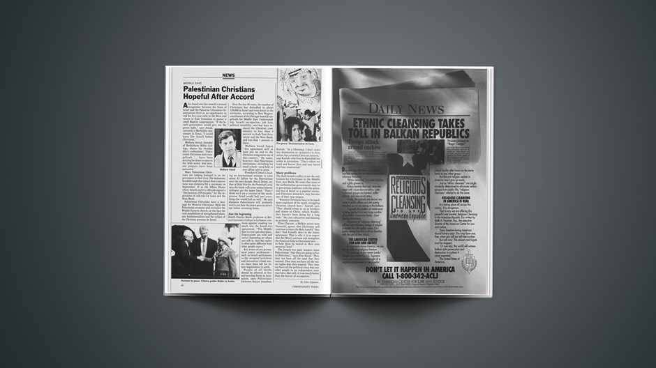 Palestinian Christians Hopeful after Accord