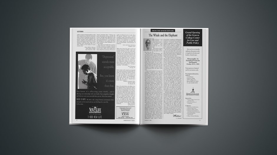 The Whale and the Elephant