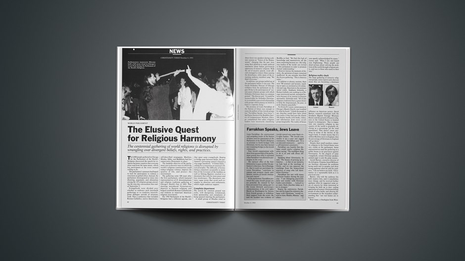 World Parliament: The Elusive Quest for Religious Harmony