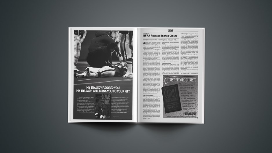 Congress: RFRA Passage Inches Closer