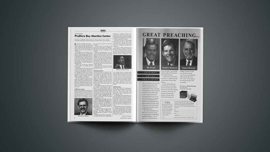 Chattanooga: Prolifers Buy Abortion Center