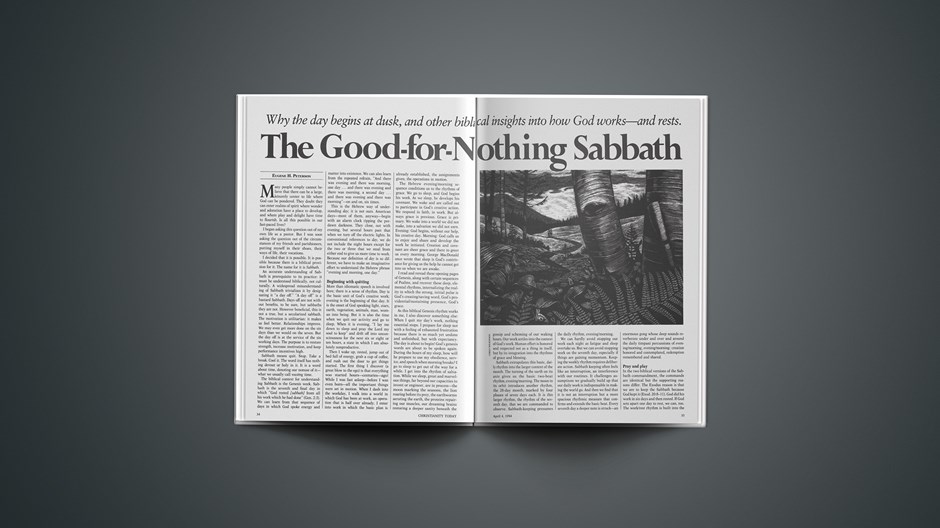 The Good-for-Nothing Sabbath