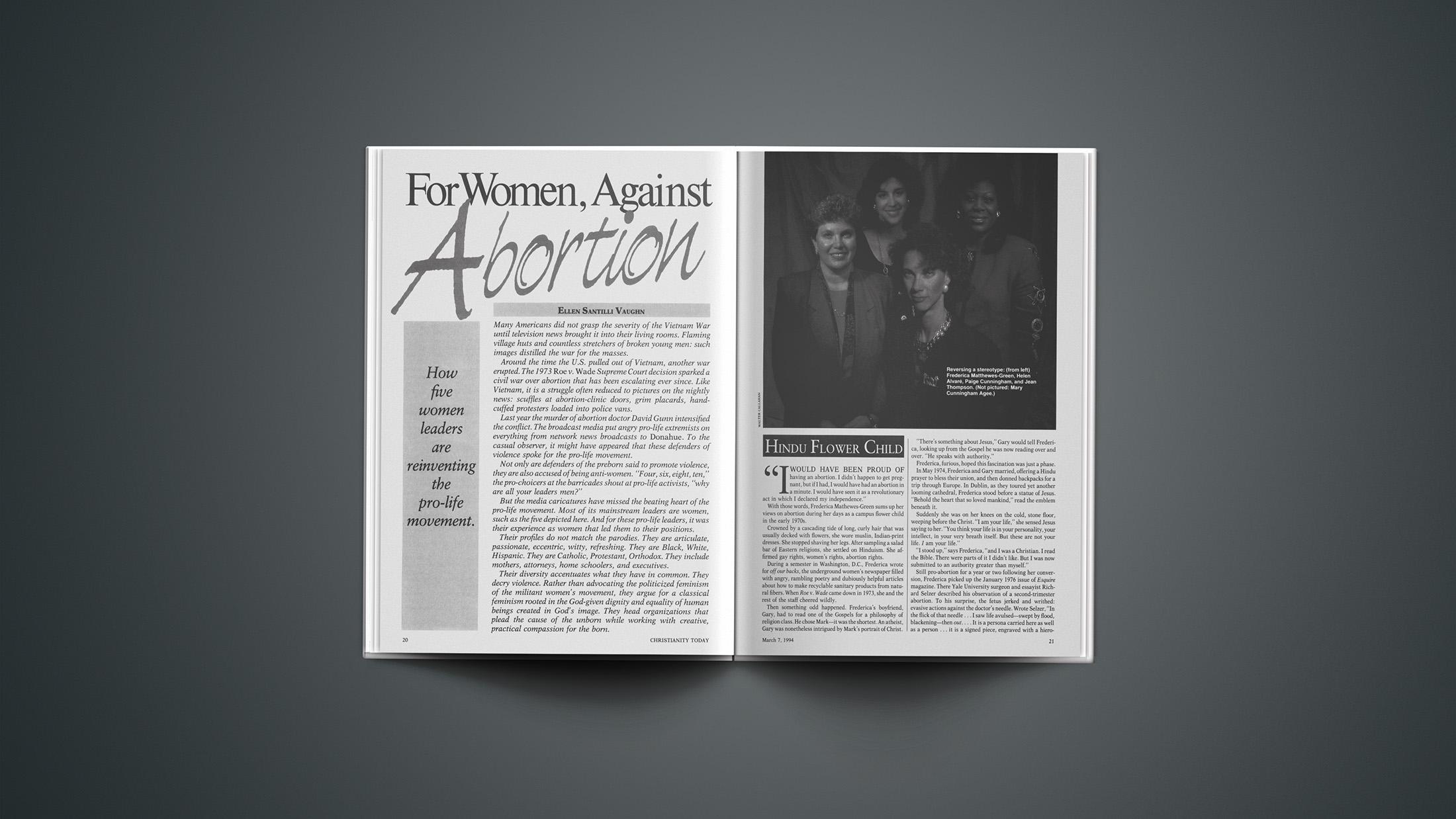 For Women, against Abortion | Christianity Today