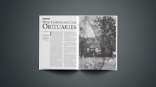 ARTICLE: Wise Christians Clip Obituaries
