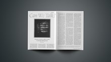 ARTICLE: Can We Talk?