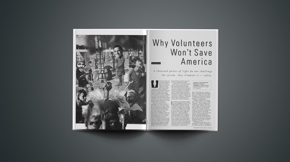 ARTICLE: Why Volunteers Won’t Save America