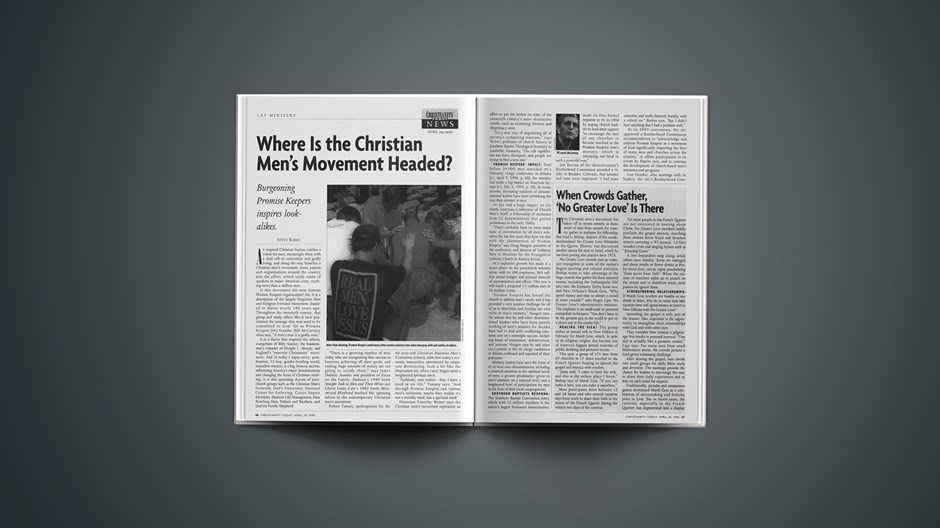 Where Is the Christian Men's Movement Headed?