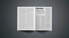 ARTICLE: Saving the Safety Net