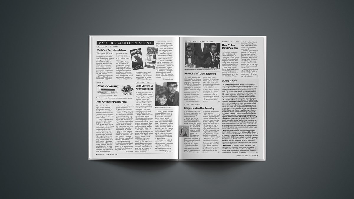 'Jesus' Offensive for Miami Paper Christianity Today